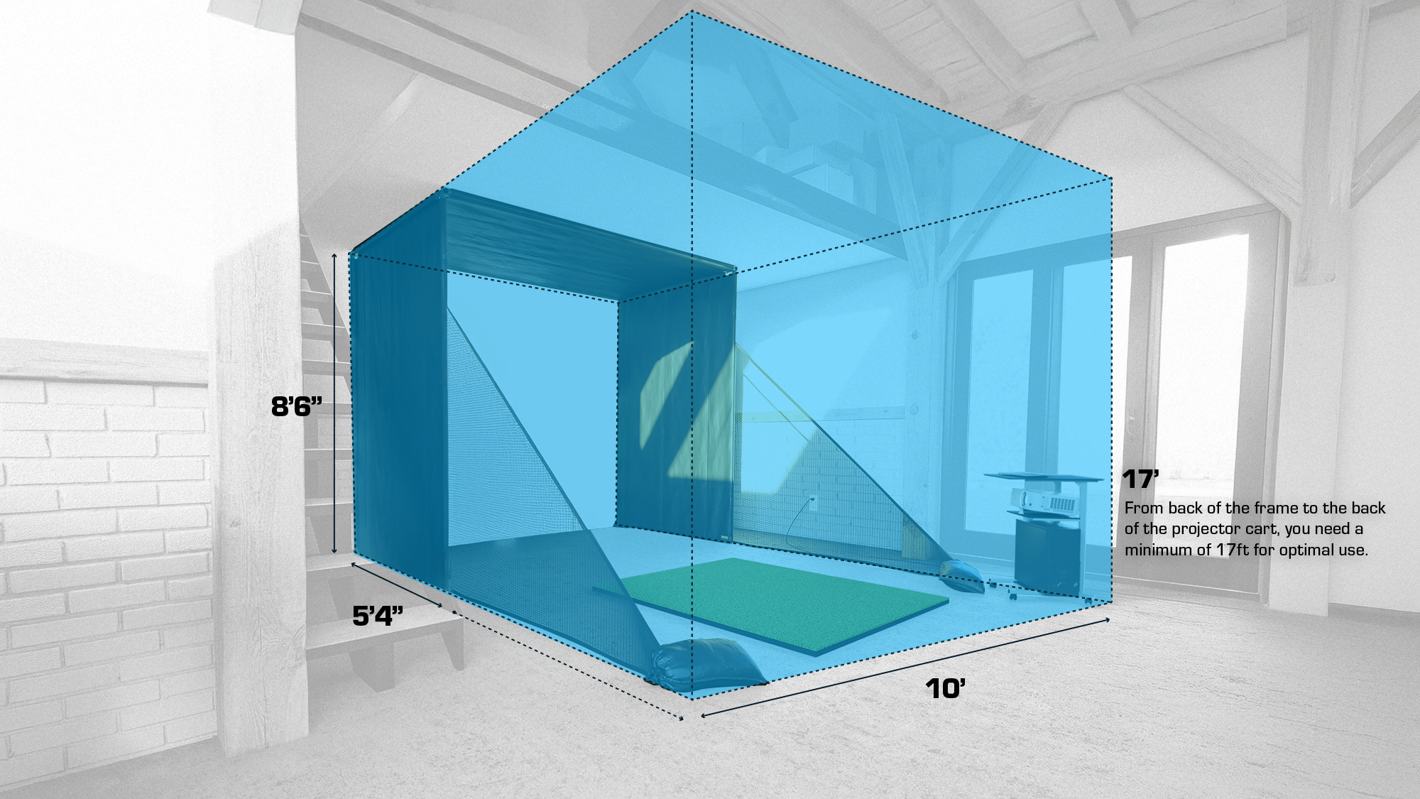 SIM IN A BOX® Play 10' Enclosure Kit