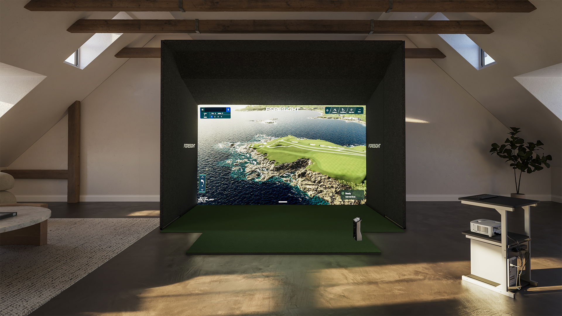 Universal Indoor Golf Simulator Kit